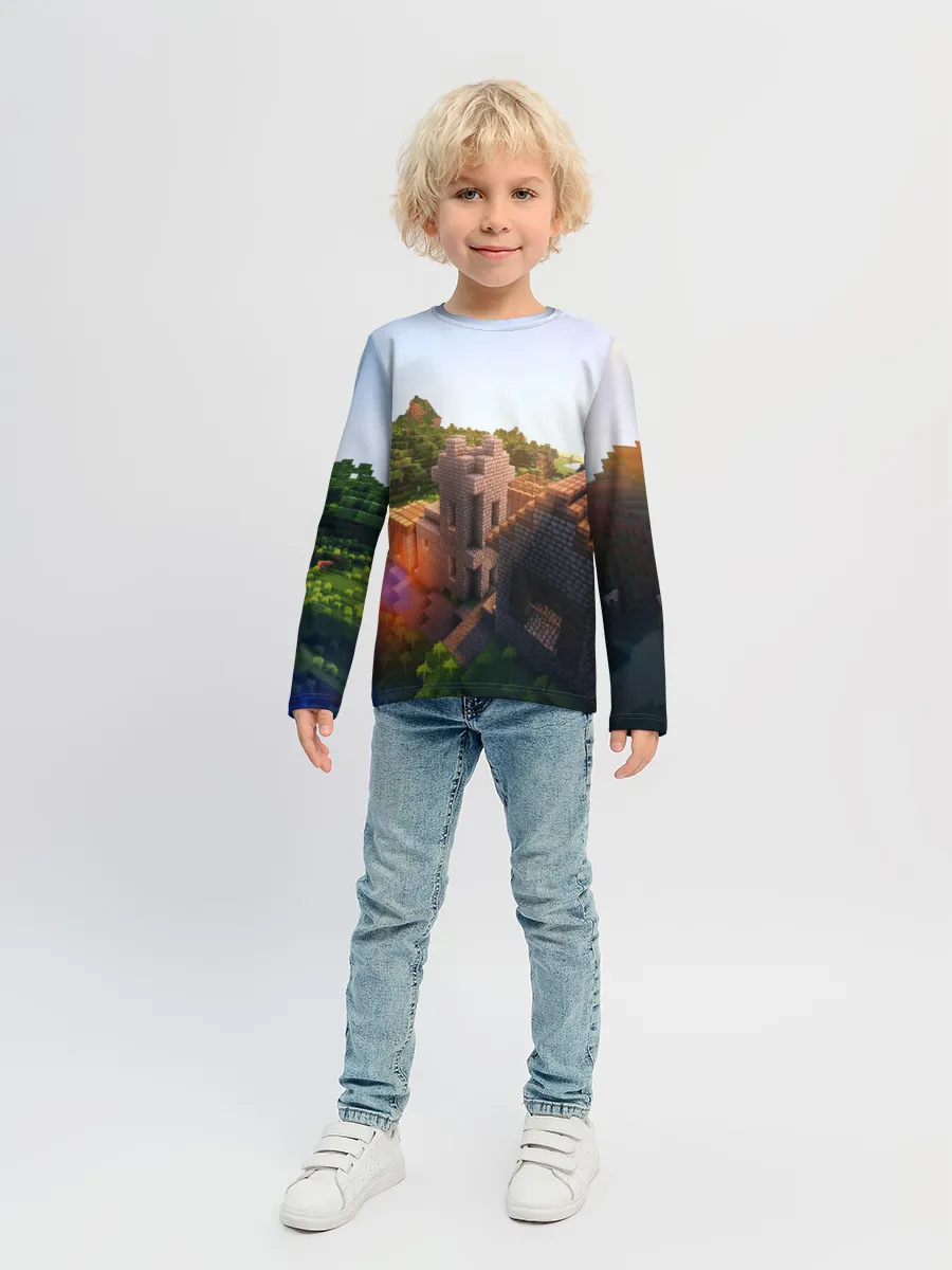 Детский лонгслив / Minecraft