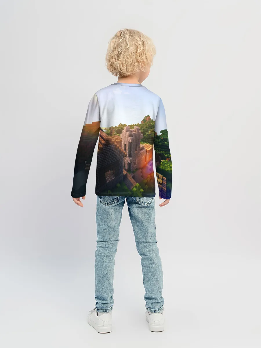 Детский лонгслив / Minecraft