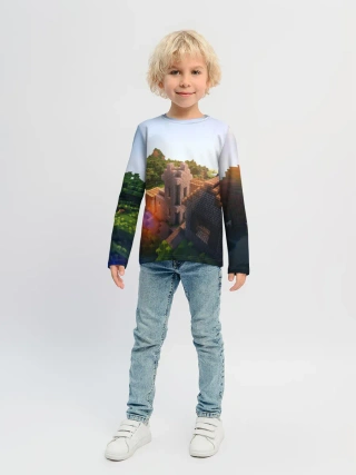 Детский лонгслив / Minecraft