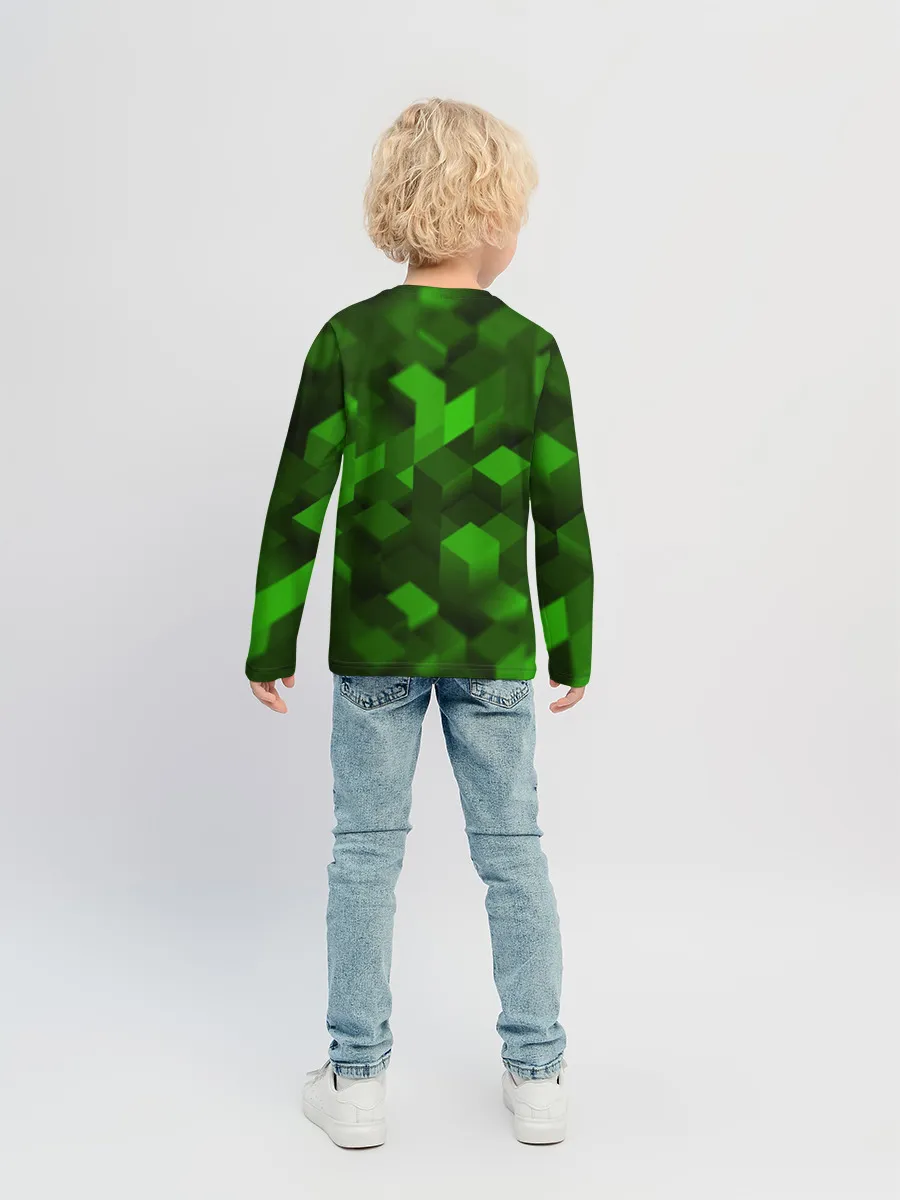Детский лонгслив / MINECRAFT 2019