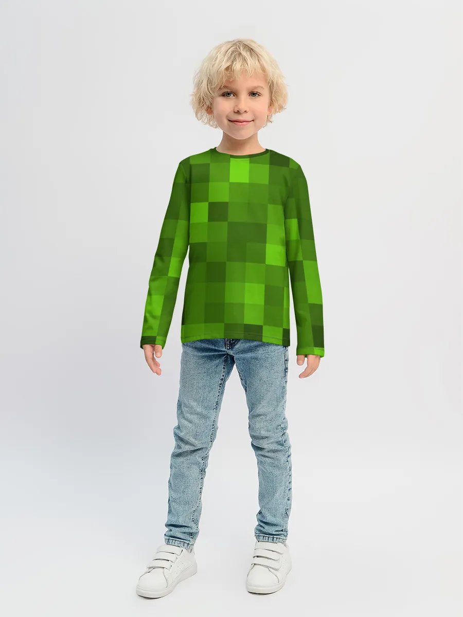 Детский лонгслив / Minecraft
