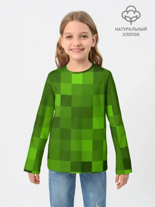 Детский лонгслив / Minecraft