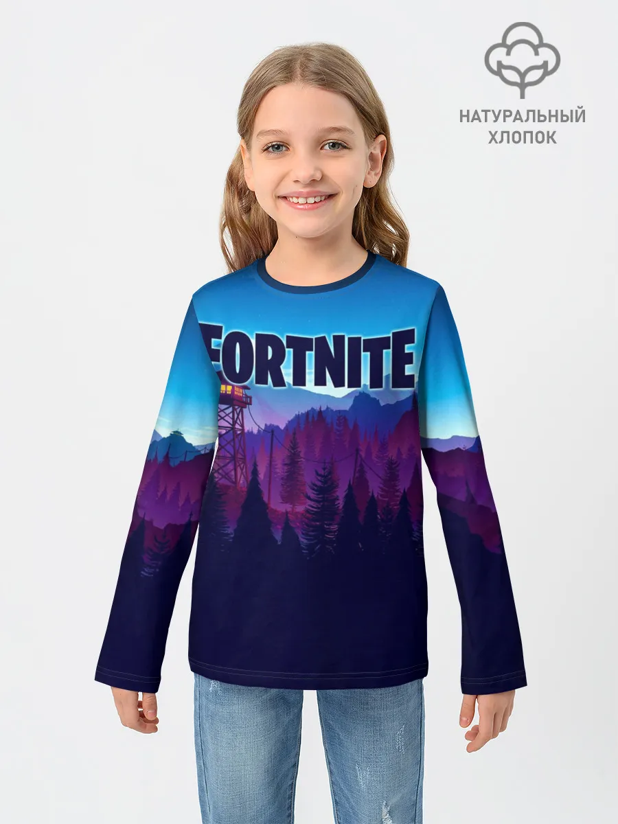 Детский лонгслив / Fortnite Save the World