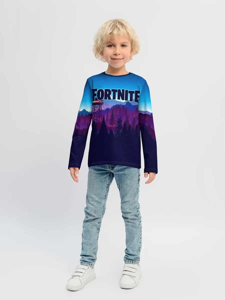 Детский лонгслив / Fortnite Save the World