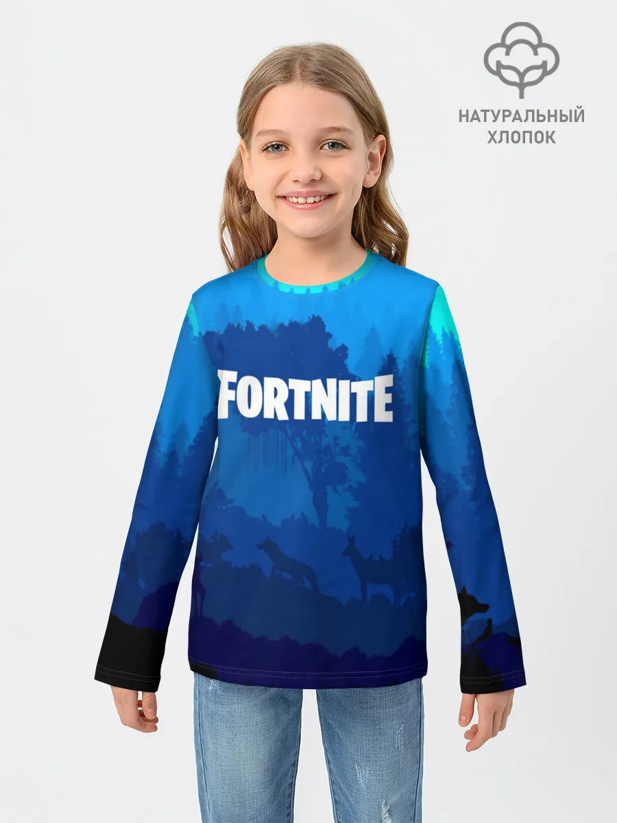 Детский лонгслив / Fortnite