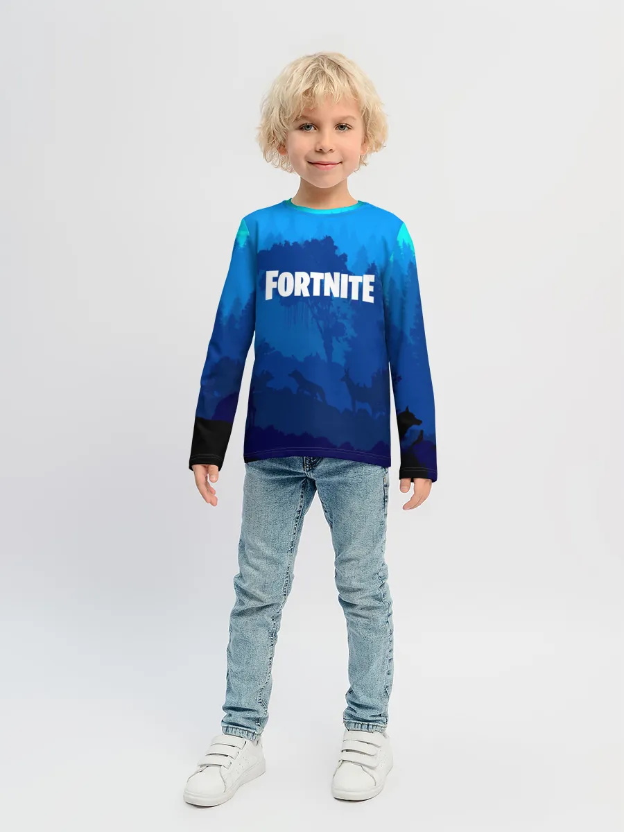 Детский лонгслив / Fortnite