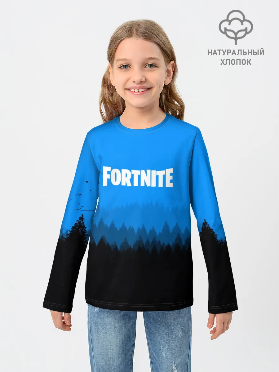 Детский лонгслив / Fortnite