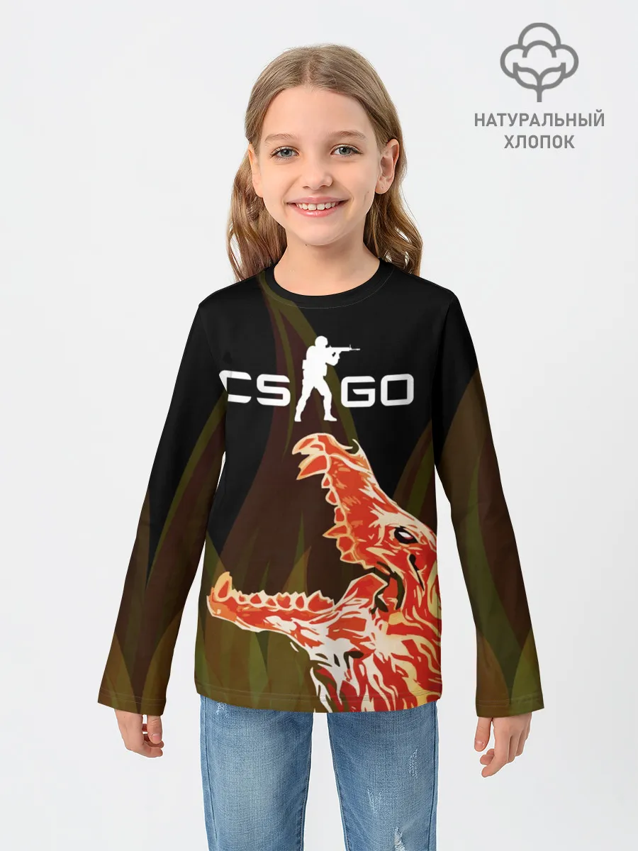 Детский лонгслив / CS:GO - Howl