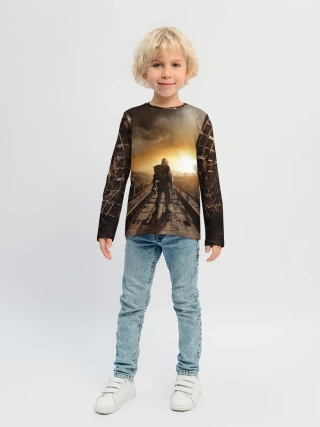 Детский лонгслив / Metro 2033 постапокалипсис