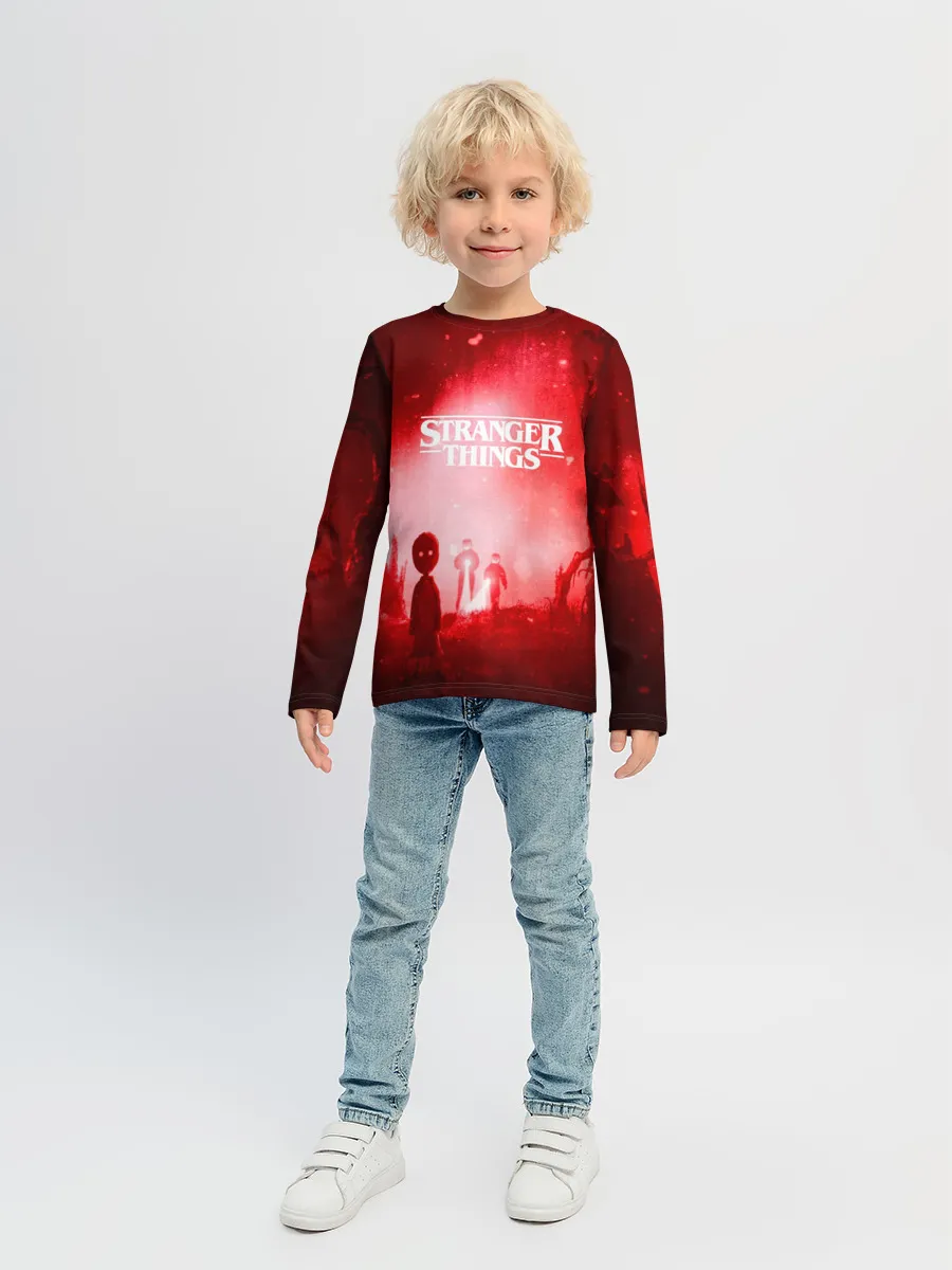 Детский лонгслив / Очень странные дела