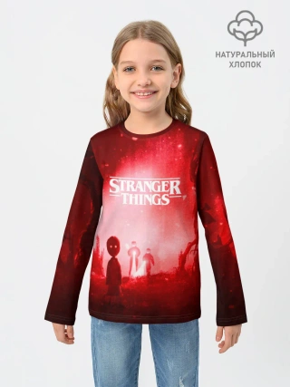 Детский лонгслив / Очень странные дела