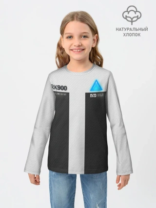 Детский лонгслив / Connor Detroit: Become Human