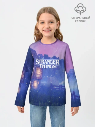Детский лонгслив / Очень странные дела