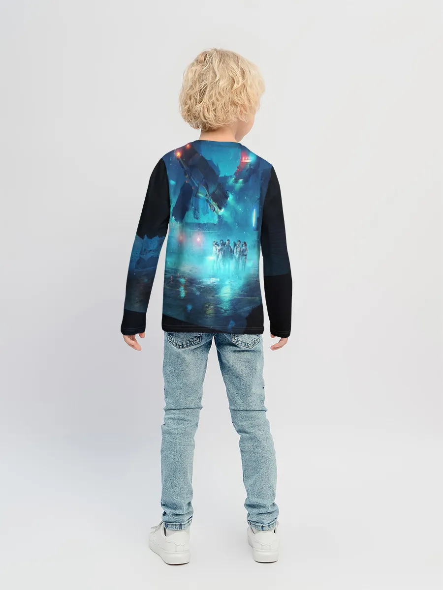 Детский лонгслив / Очень странные дела
