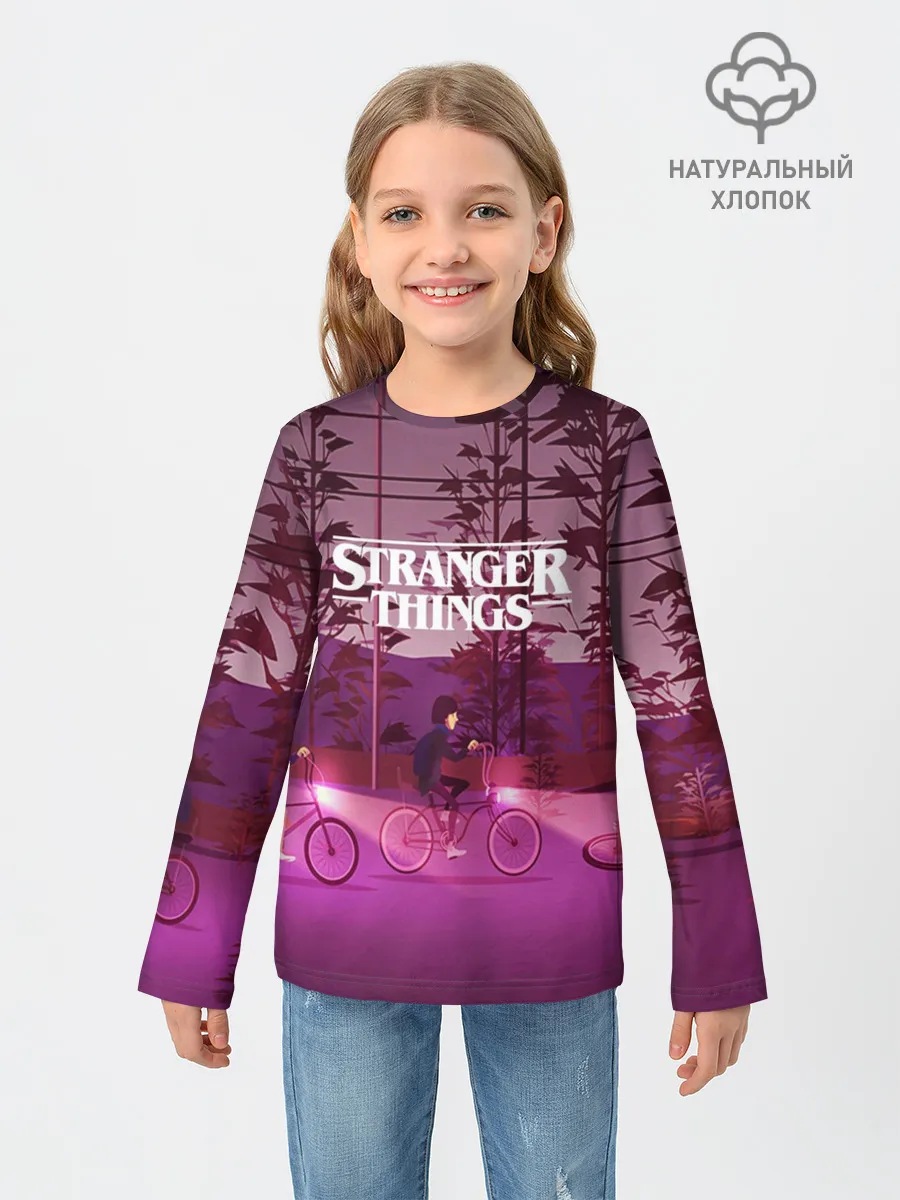 Детский лонгслив / STRANGER THINGS