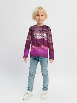 Детский лонгслив / STRANGER THINGS