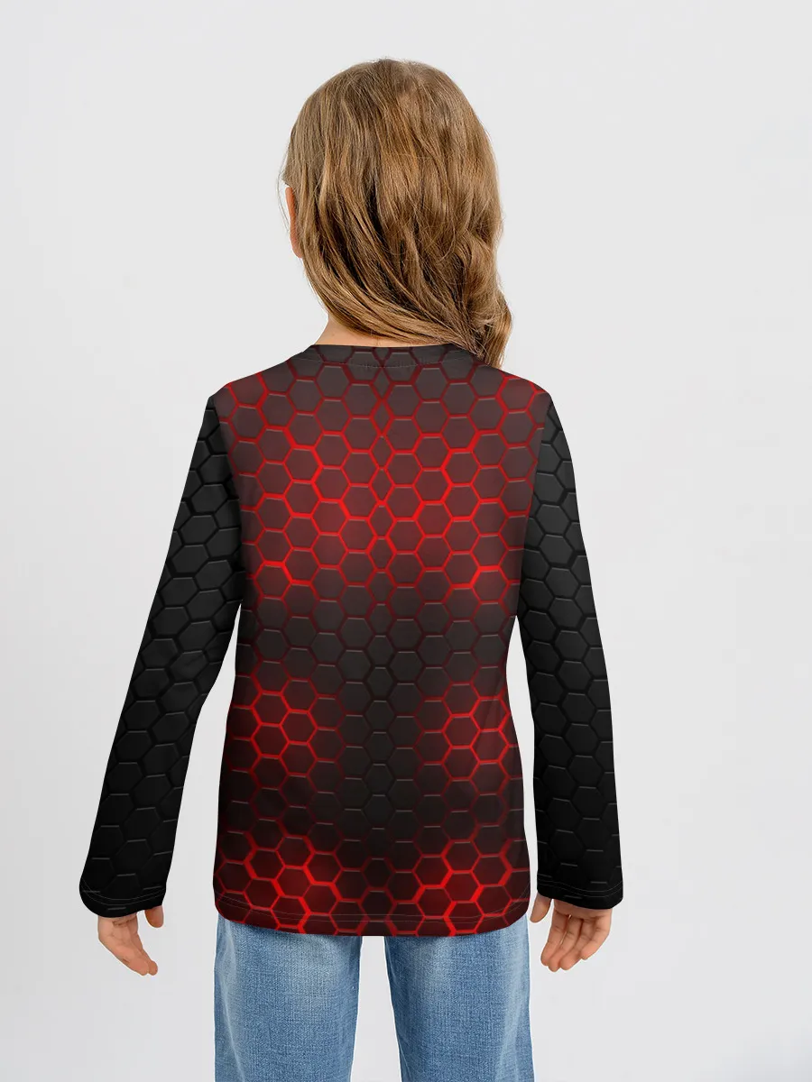 Детский лонгслив / СТАЛЬНАЯ БРОНЯ