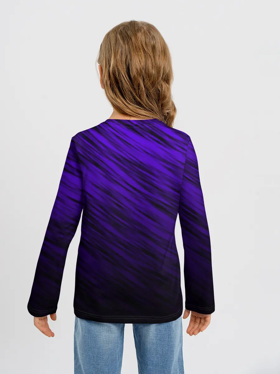 Детский лонгслив / ШТРИХИ