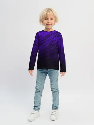 Детский лонгслив / ШТРИХИ