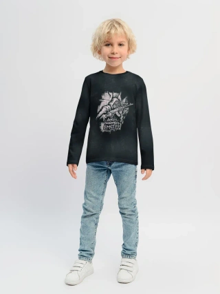 Детский лонгслив / Добро пожаловать в метро