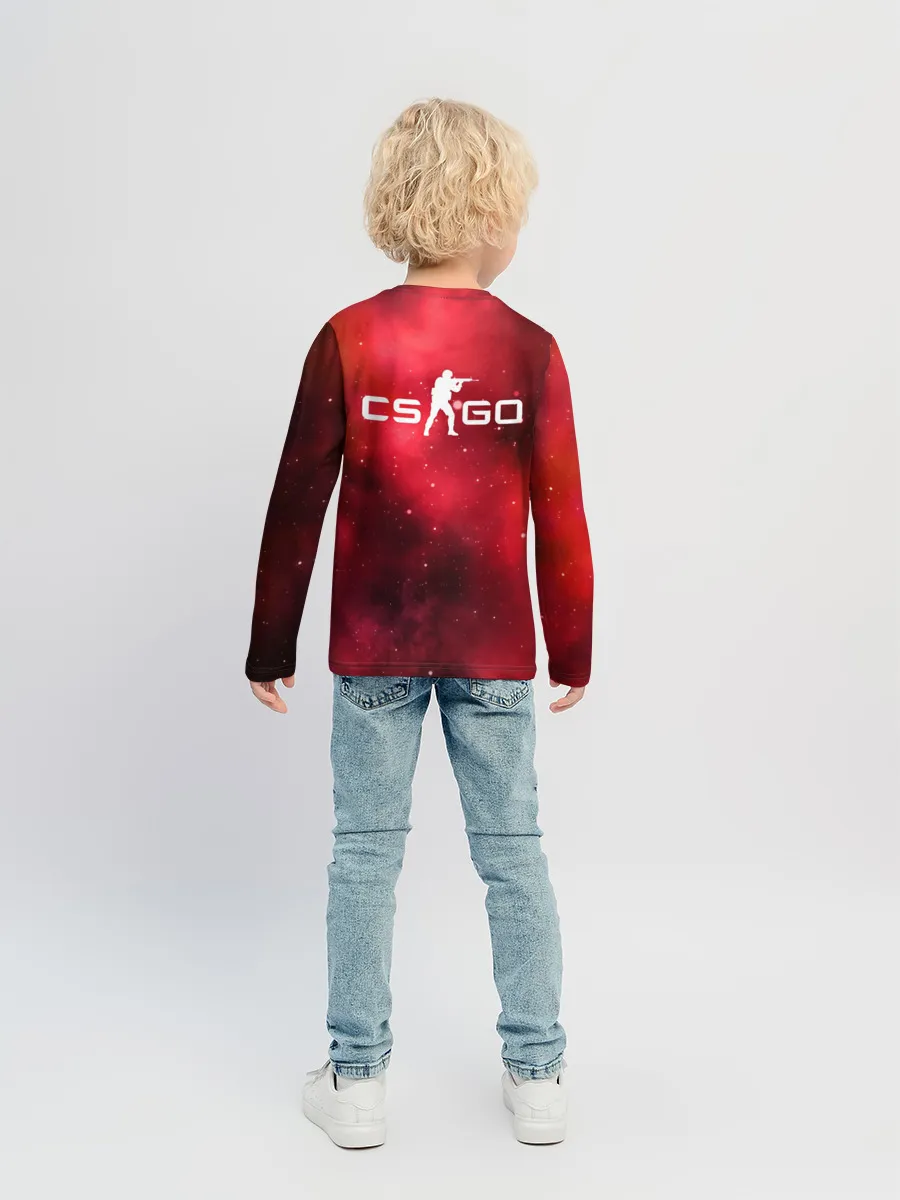 Детский лонгслив / One Shot One Kill