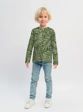 Детский лонгслив / Flowers Green