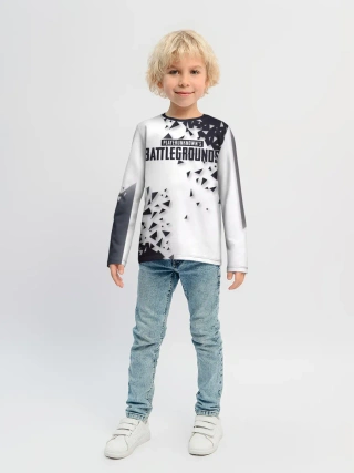 Детский лонгслив / PUBG Jacket Black