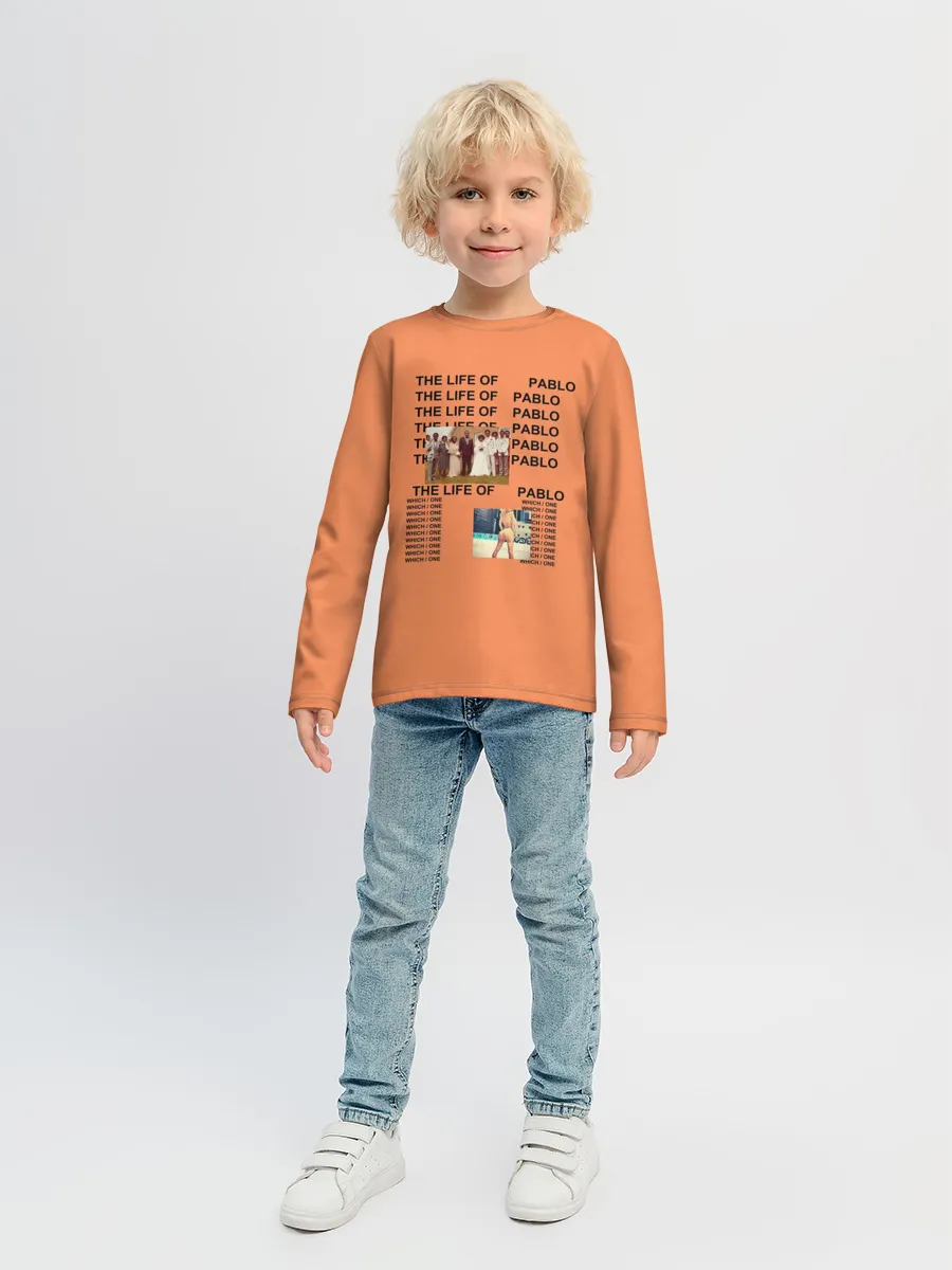 Детский лонгслив / Kanye West PABLO