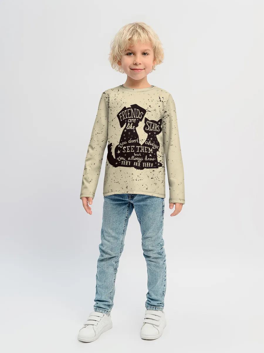 Детский лонгслив / Friends