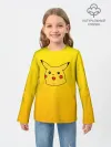 Детский лонгслив / Покемоны. Удивленный Пикачу