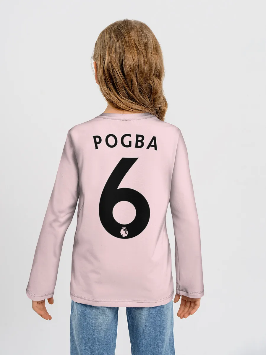 Детский лонгслив / Pogba third 18-19