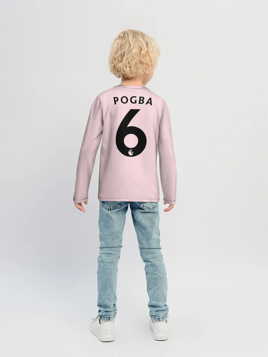 Детский лонгслив / Pogba third 18-19