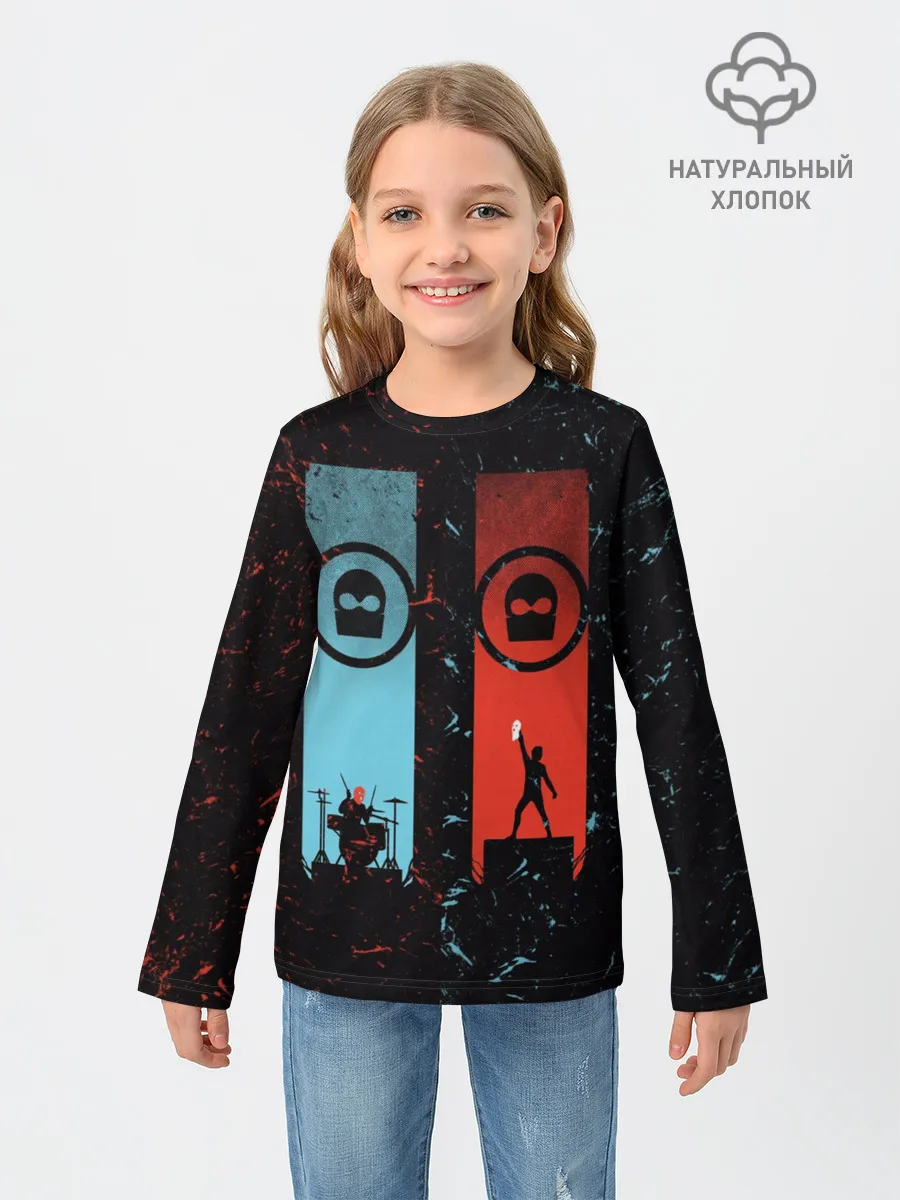 Детский лонгслив / Twenty One Pilots