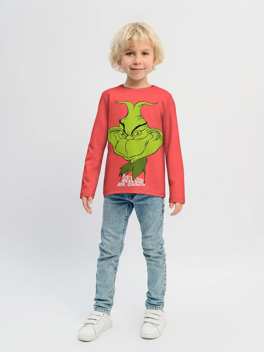 Детский лонгслив / Mr. Grinch