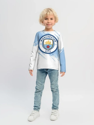 Детский лонгслив / Манчестер Сити