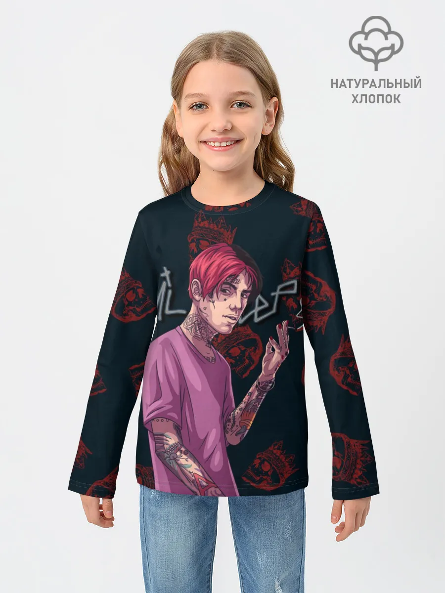 Детский лонгслив / Лил Пип