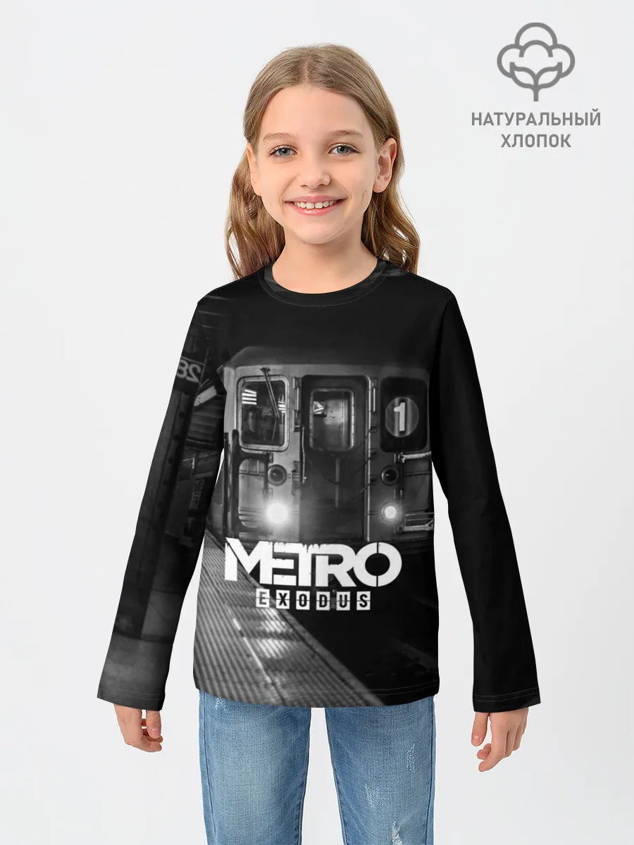 Детский лонгслив / METRO