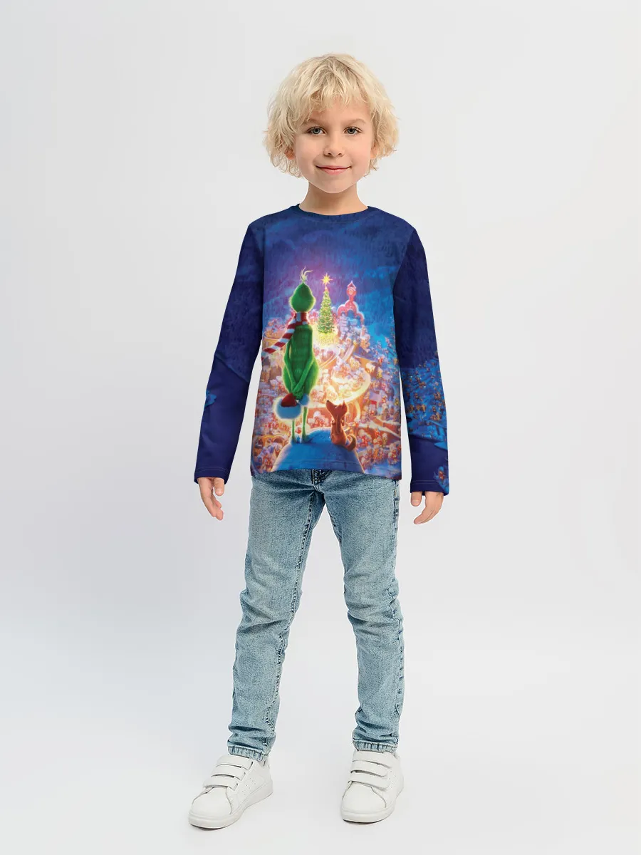 Детский лонгслив / Dr. Seuss The Grinch