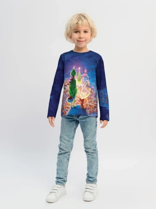 Детский лонгслив / Dr. Seuss The Grinch