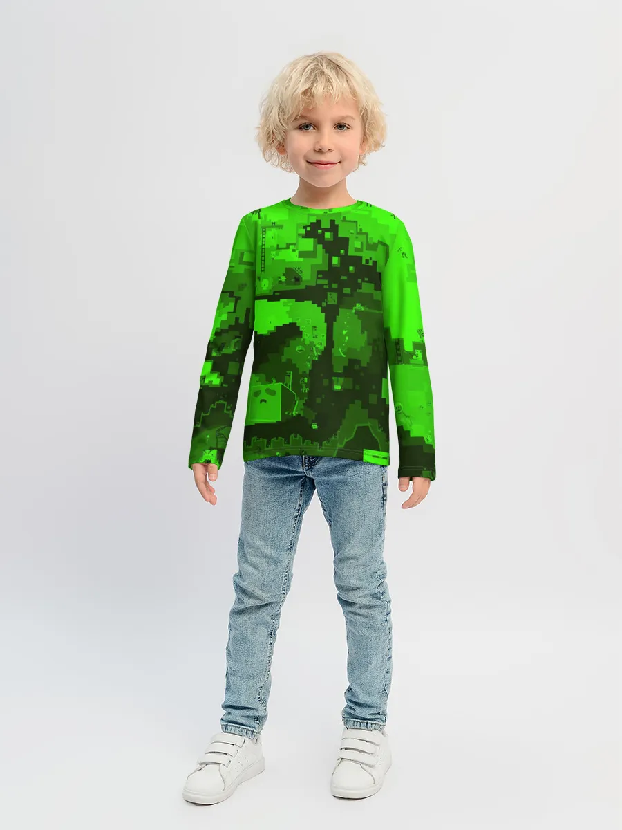 Детский лонгслив / Minecraft