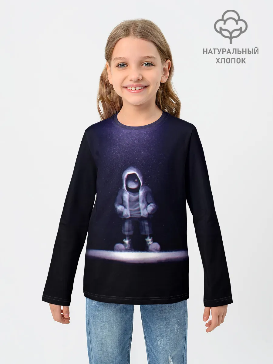 Детский лонгслив / Санс