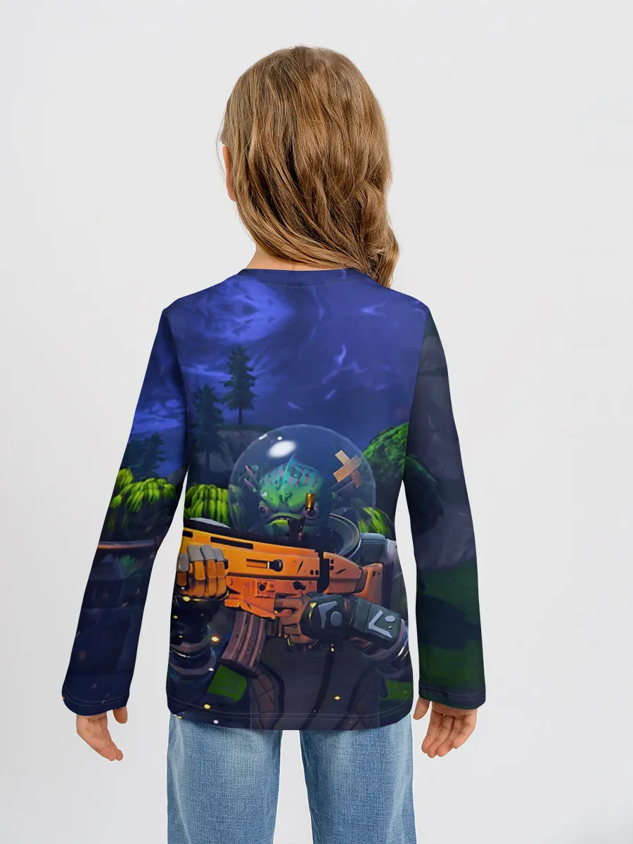 Детский лонгслив / Fortnite