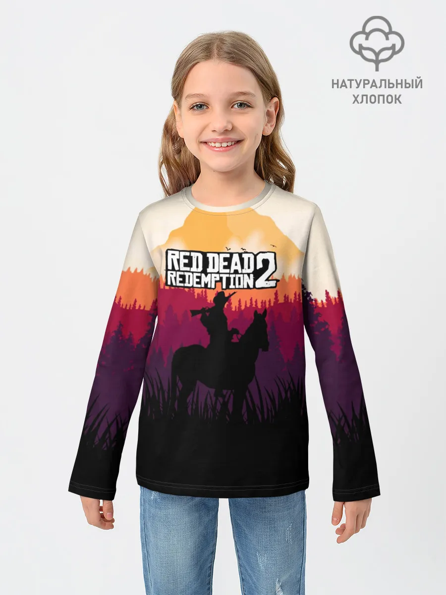 Детский лонгслив / Red Dead Redemption 2