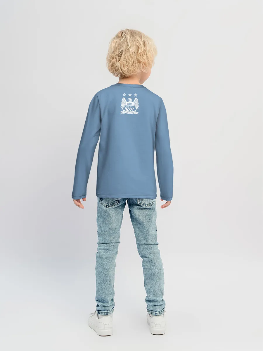 Детский лонгслив / Манчестер Сити