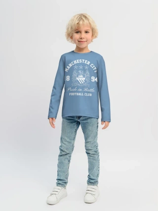 Детский лонгслив / Манчестер Сити
