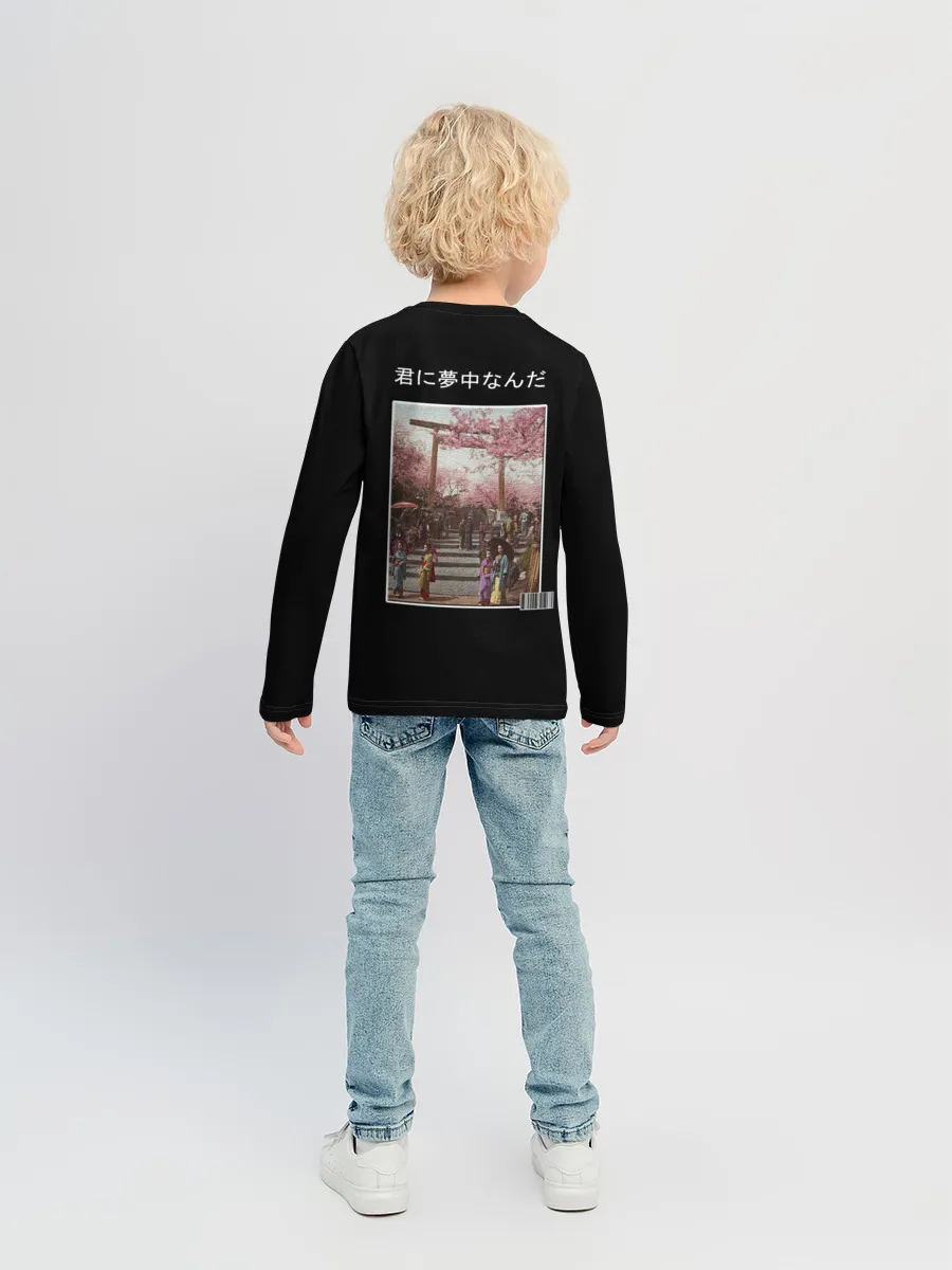 Детский лонгслив / самурай 404