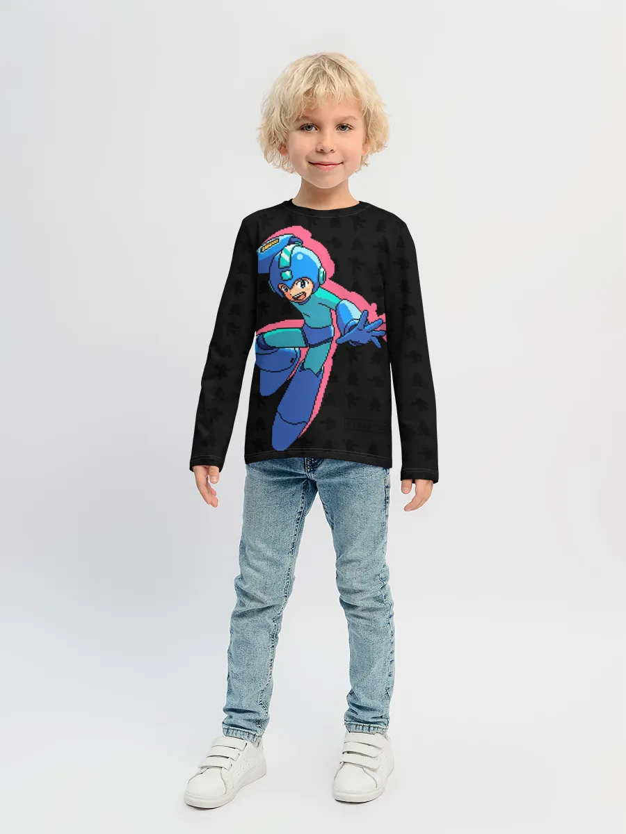 Детский лонгслив / Mega Man