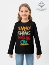 Детский лонгслив / Всё будет хорошо