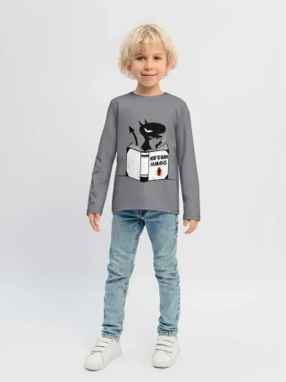 Детский лонгслив / Luci. How to burn humans