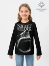 Детский лонгслив / Night shark